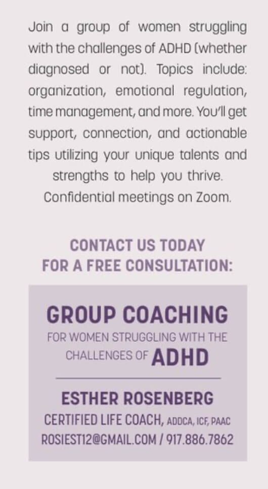 Chaos to Calm: A Woman’s ADHD Group